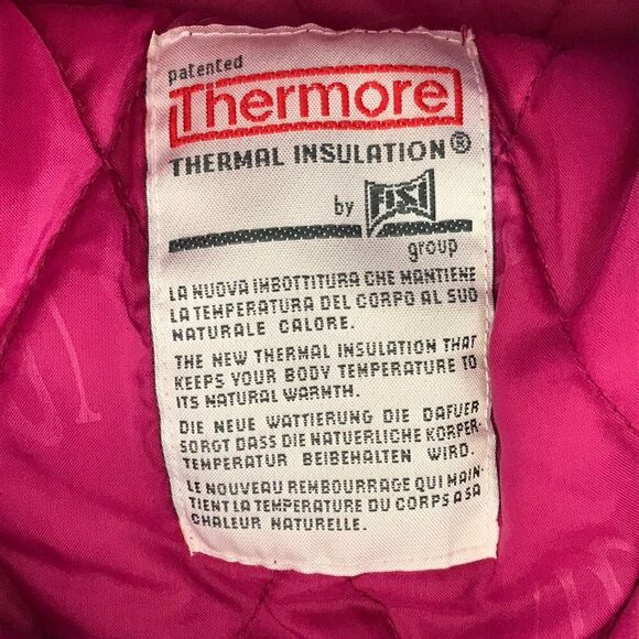 Vintage Slalom Sports Insulated Snow / Ski Jacket Women's Size 12 Waterproof - Picture 15 of 16
